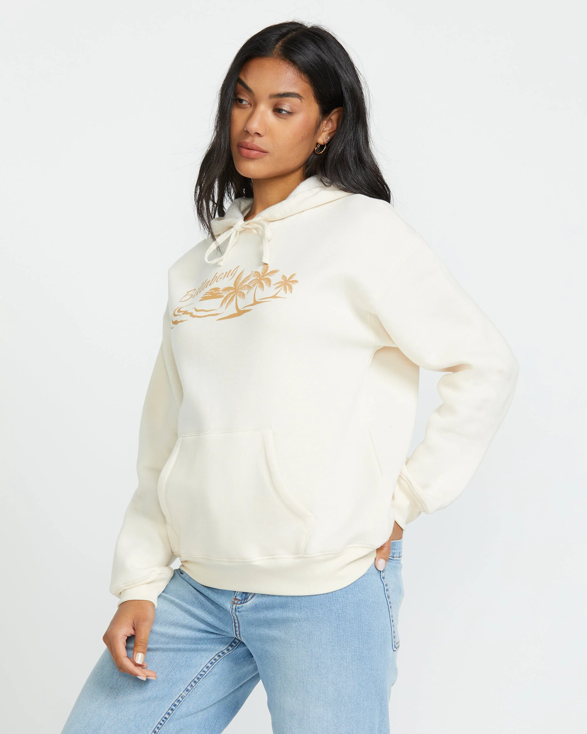 Beach Tropics Po Hoodie - Whitecap - Image 4